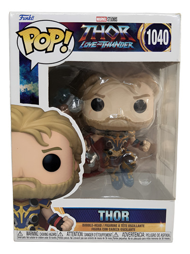 Funko Pop Thor #1040 Marvel Thor Love And Thunder (Usado)