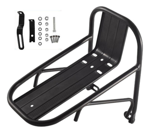 Portabicicletas Delantero Estable Para Viajes Y Excursiones
