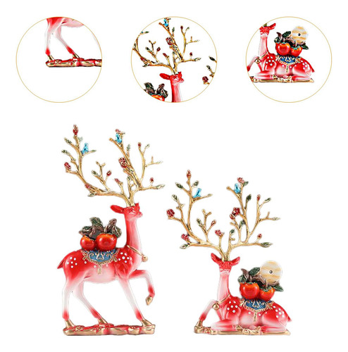 Figuras De Renos, Figuras De Ciervos, Decoración Del Hogar,