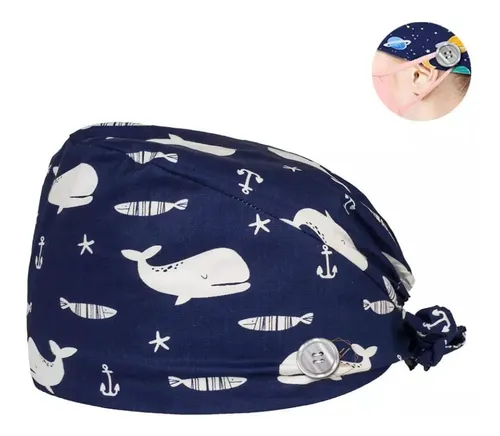 Cofia Clínica Gorro Quirúrgico Diseño Constelaciones G96 Cofia Clínica Gorro Quirúrgico Diseño Constelaciones G96