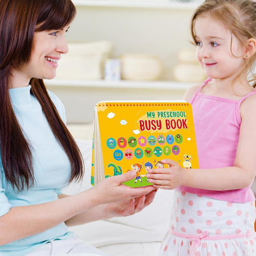 Libro De Actividades Para Niños Pequeños Libro Ocupado Para