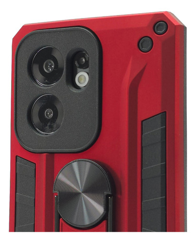 Funda - Protector - Case Para Oppo Reno 13f 5g Uso Rudo Rojo Oppo Reno 13f 5g