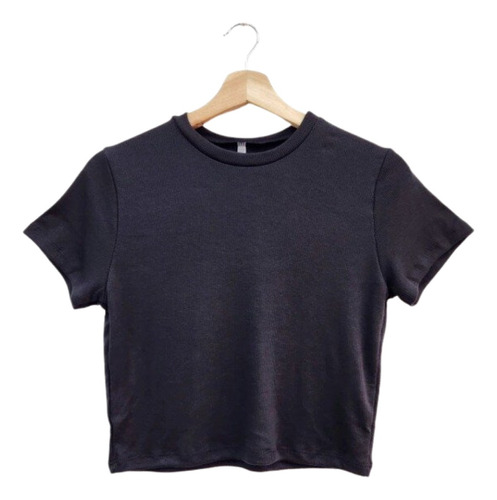 Remera Mujer Top Lisos De Colores Tops Mujer