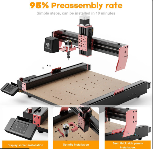 Router Cnc Dual Two Trees Ttc 450 Pro Spindle 500w 10w Laser