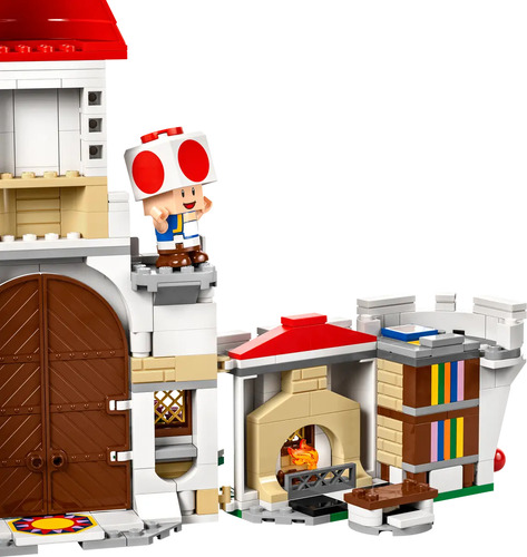Lego Mario Batalla Con Roy En Castillo De Princesa Peach Cantidad De Piezas 738