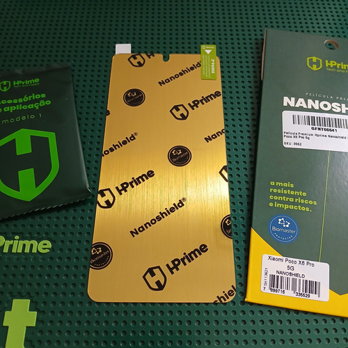 Película Premium Hprime Nanoshield P/ Xiaomi Poco X6 Pro 5g