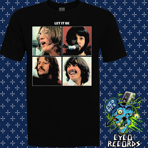 The Beatles - Let It Be - Rock - Polera- Cyco Records