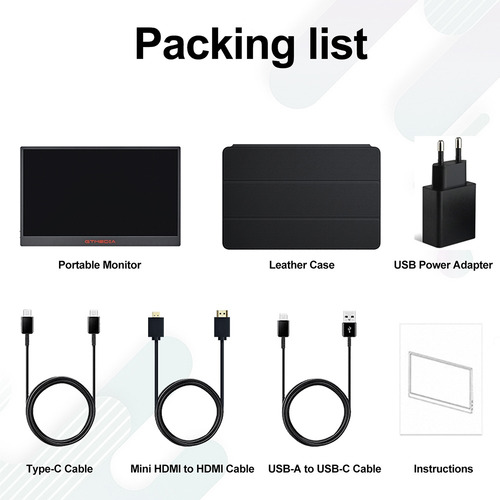 Monitor Portátil De 17,3 Segundos Con Amplia Compatibilidad