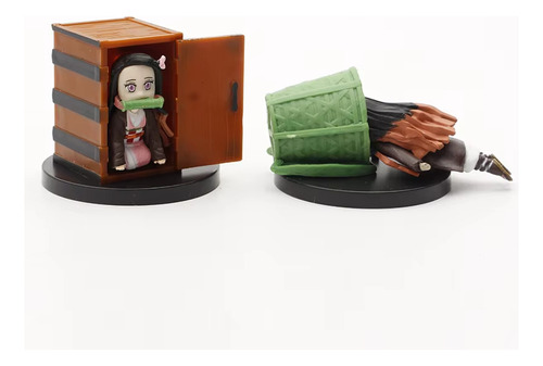 M2 Figuras De Acción Kamado Nezuko De Anime Demon Slayer, 5