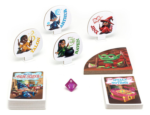 Jh5 ¡mi Primera Escuela De Magia! Juego De Mesa De Ave