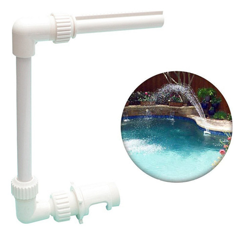 Accesorio De Fuente De Chorro De Agua Para Piscina Con Roci