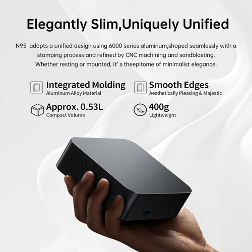 Soyo M2 Pro Mini Pc N95 Hasta 3.4ghz, 16 Gb Ddr4 512gb Sata