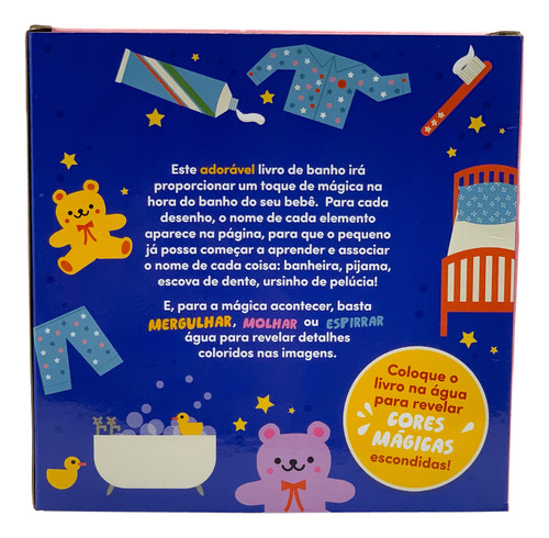Splish Splash! Hora De Dormir, De Townhouse Publishing Ltd. Editorial Girassol, Capa Mole, Edição 1 Em Português, 2025