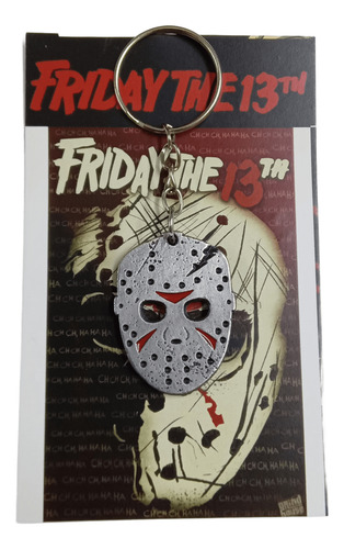 Llavero Metal Personaje Terror Jason Mascara Friday The 13th Viernes 13 Mascara