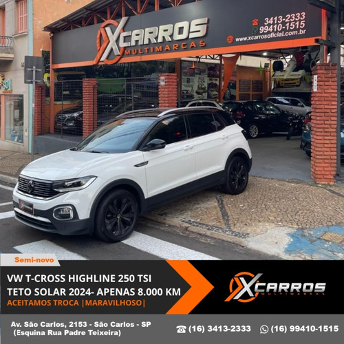 Volkswagen T-Cross VW T-CROSS HIGHLINE 250 TSI AUTOMÁTICA 2024- TETO SOLAR 8