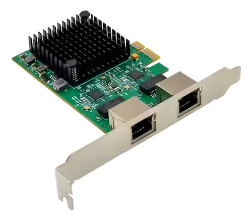 Placa De Rede Pcie X1 Realtek Rtl8125b Dual-port 2.5gbe Nic