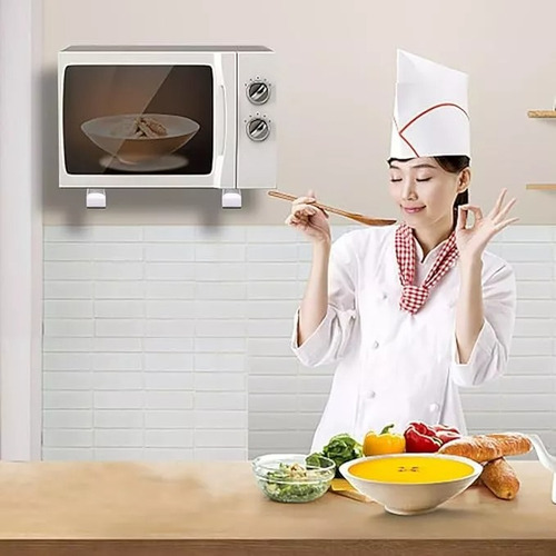 Soportes Plegables Para Horno Microondas, En Pared