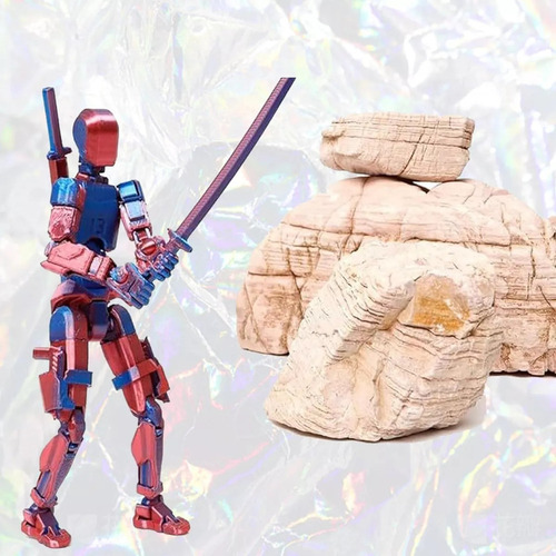 Pbf Figuras De Acción T13 Ensambladas, Robot 3d