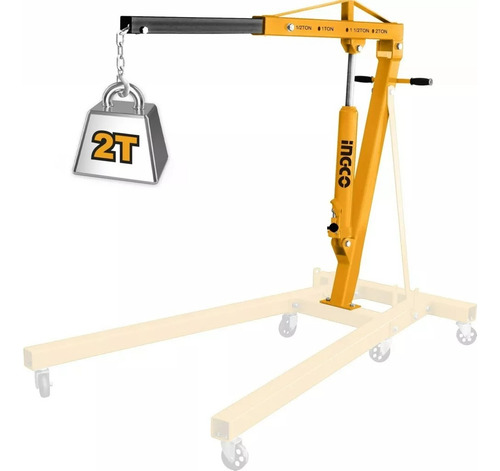 Brazo Hidraulico P Pluma Elevador De Motores Ingco Hec21-2