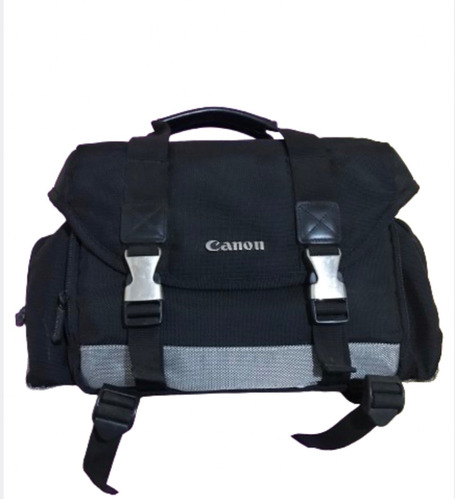 Bolso Para Cámara Marca Canon Y Resguardo De Accesorios