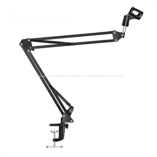 Soporte De Escritorio Brazo Articulado De Microfono + Pipeta