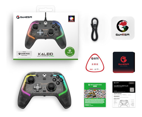 . Controle Com Fio Gamesir Kaleid Para Xbox/pc