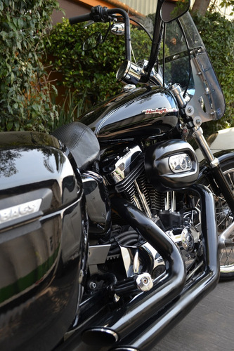 Imagen 10 de 15 de Harley Sportster Custom 1200 Muchos Extras Excelente Manejo