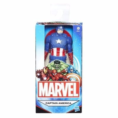 Capitan America Marvel Original De Hasbro 15 Cm Articulado