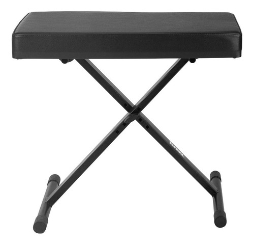 Teclado Profesional De 61 Teclas Con Banco Y Pedal Accesorio Blanco