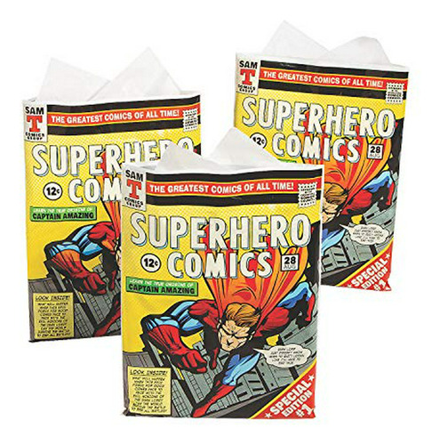 Articulo Para Fiesta - Fun Express Superhero Comic Book Trea