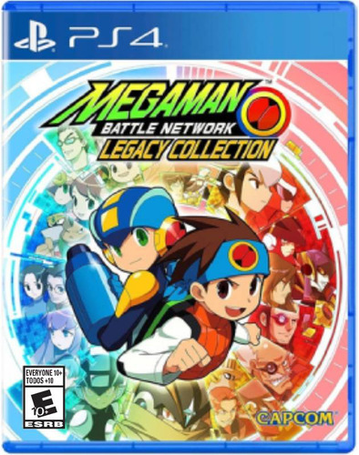 Megaman Battle Network Legacy Collection ( Ps4 - Fisico )