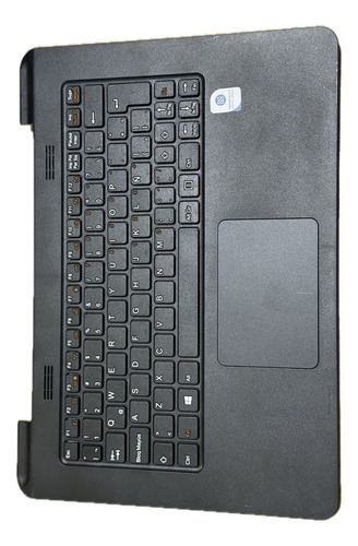 Teclado Palmrest + Pad Netbook Novatech Ntvnu1bci7 C7 Genérica