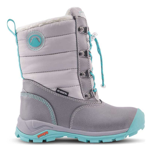 Bota Niña Lippi Bewarm  Gris / Turquesa