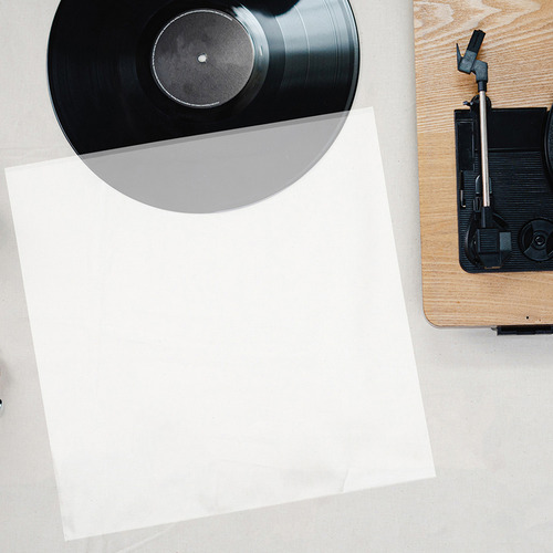24 Fundas Protectoras De Vinilo Para Discos, Cubiertas Exter