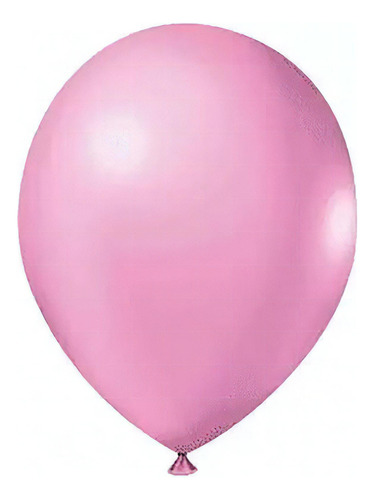 Balão Profissional Liso Balões Joy 5pol 12cm 50und Cor Rosa-claro