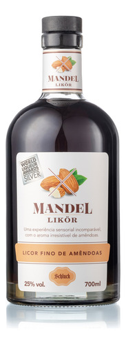 Licor Fino De Amêndoas 700ml Mandel Likör Schluck Premiado
