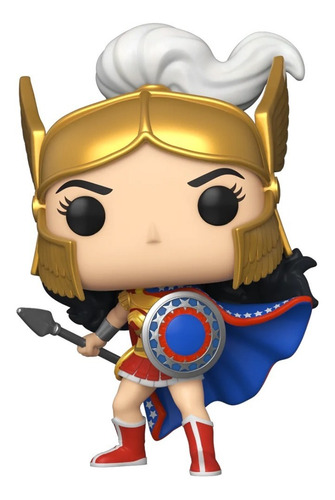 Funko Pop: Wonder Woman 80th - Mujer Maravilla Desafio