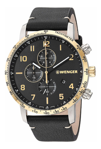 Wenger 011543111 Reloj De Cuarzo Para Hombre Acero Inoxidabl