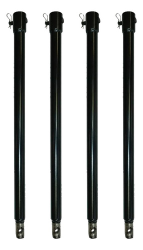 4 Extensão 60cm 600mm Para Perfurador De Solo Vulcan Carbon