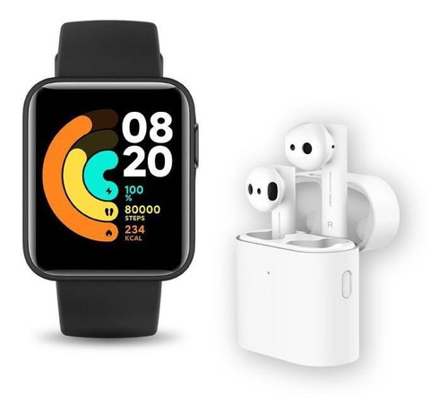 Imagen 1 de 5 de Xiaomi Mi Watch Lite + Xiaomi Mi True Wireless Earphones 2s
