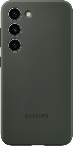 Case Samsung Silicone Cover Para Galaxy S23 Normal Verde