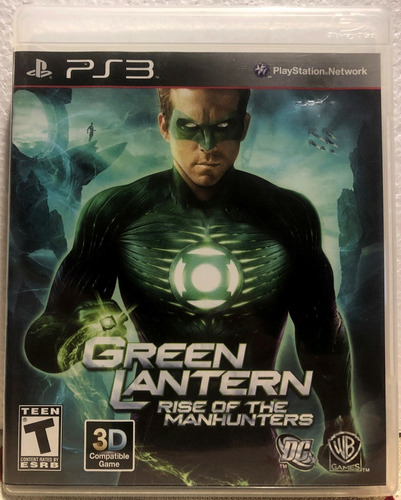 Green Lantern Ps3: Rise Of The Manhunters, Es Coleccionable!