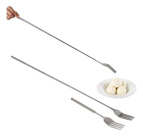 Barbacoa Telescópica Extensible Cena Fruta Postre Mango Larg