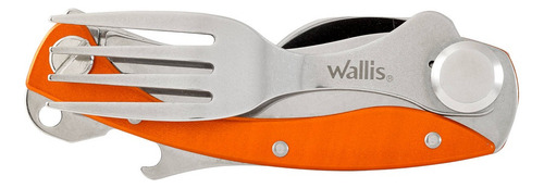 Juego De Cubiertos Wallis K900975 Campismo Naranja - 1