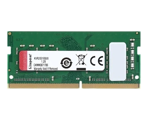  Memoria Ram Ddr4 8gb 2666/260pines Kingston Para Laptop