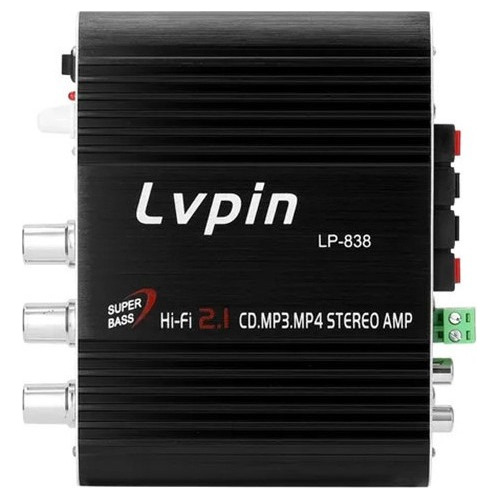 Mini Amplificador De Audio Estéreo Lvpin 40w [u]