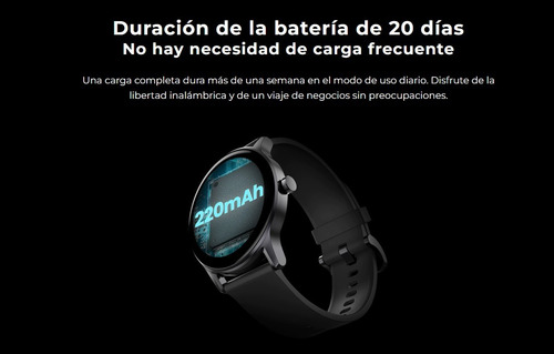 Imagen 5 de 10 de Smartwatch Haylou Ls09a Gs Reloj Inteligente Oximetro Negro
