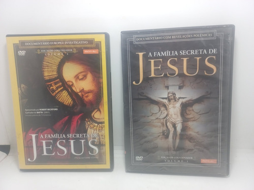 Dvd - A Família Secreta De Jesus - 2 Dvds 
