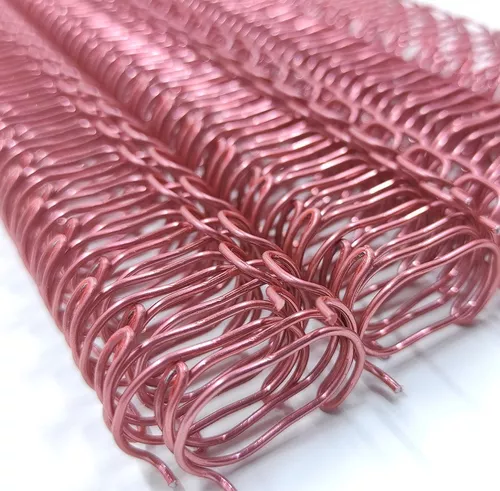 Anillas para encuadernar Wire-O paso 2:1 de 0,75 oro rosa.