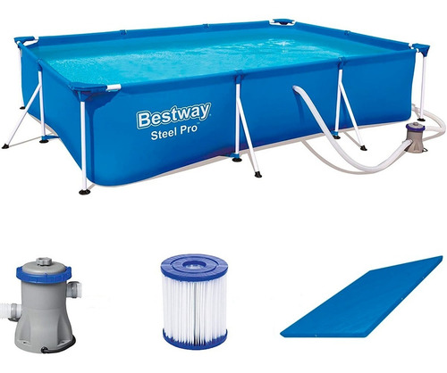 Alberca Estructural Bestway Steel Pro 5615q 3x2mts